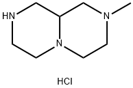2H-Pyrazino[1,2-a]pyrazine, octahydro-2-methyl-, hydrochloride (1:2) Structure