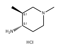 (3S, 4S)-1,3-Dimethyl-piperidin-4-ylamine dihydrochloride Structure