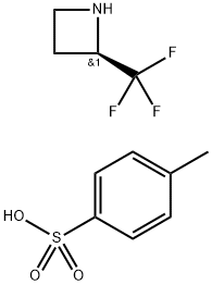 (R)-2-(trifluoromethyl)azetidine tosylate Structure