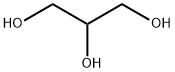 ポリグリセリン(n ＝110) 化学構造式