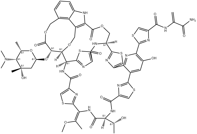 Nocathiacin Structure