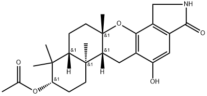 刺黑乌菌素 A, 256235-08-2, 结构式
