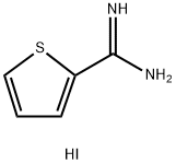 噻吩-2-甲脒氢碘酸盐 结构式