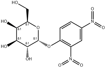 2,4-Dinitrophenyl α-D-galactopyranoside Struktur