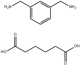 己二酸与1,3-苯二甲胺的聚合物 结构式