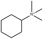 Cyclohexanaminium, N,N,N-trimethyl- 化学構造式