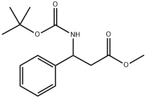 Benzenepropanoic acid, β-[[(1,1-dimethylethoxy)carbonyl]amino]-, methyl ester