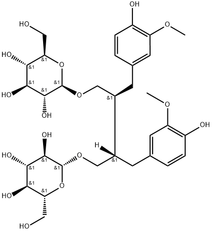 亚麻木酚素,257930-74-8,结构式