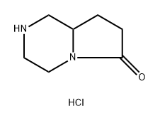 octahydropyrrolo[1,2-a]pyrazin-6-one dihydrochloride 结构式