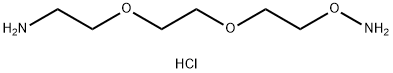 Ethanamine, 2-[2-[2-(aminooxy)ethoxy]ethoxy]-, hydrochloride (1:1) Structure