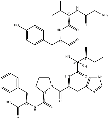 GVYIHPF配体多肽,25849-90-5,结构式