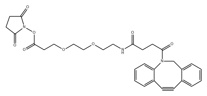 2585653-12-7 二苯并环辛炔-二聚乙二醇-琥珀酰亚胺酯