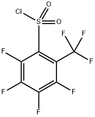 2,3,4,5-四氟-6-(三氟甲基)苯磺酰氯, 2586111-76-2, 结构式