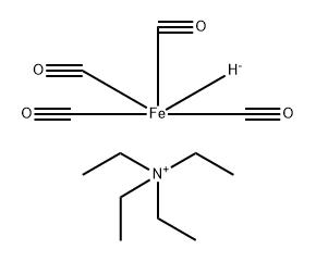 tetraethylammonium hydridotetracarbonylferrate 化学構造式