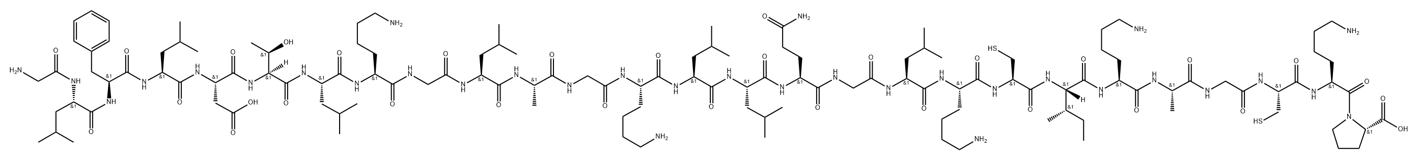 Ranatuerin-2Cb Struktur
