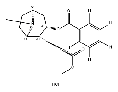 [2H5]-Cocaine hydrochloride Structure
