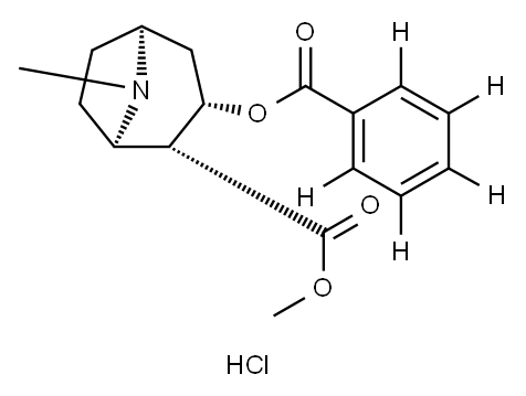 [2H5]-Cocaine hydrochloride Structure