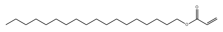 OCTADECYL ACRYLATE RESIN, 25986-77-0, 结构式