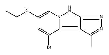4-溴-6-乙氧基-3-甲基-9H-吡唑并[3