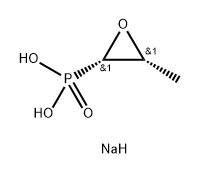 (+)-phosphonomycin disodium salt Struktur