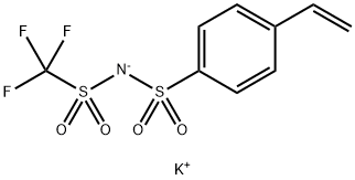 ((三氟甲基)磺酰基)((4-乙烯基苯基)磺酰基)酰胺钾, 2607088-24-2, 结构式