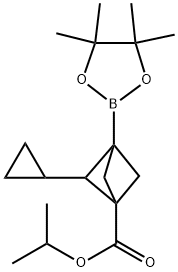 2609866-94-4 2-环丙基-3-(4,4,5,5-四甲基-1,3,2-二氧硼烷-2-基)双环[1.1.1]戊烷-1-羧酸异丙酯