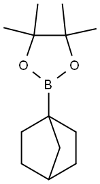 2-(双环[2.2.1]庚烷-1-基)-4,4,5,5-四甲基-1,3,2-二氧硼烷 结构式