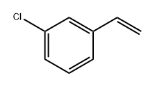聚(3-氯苯乙烯) 结构式