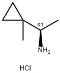 (R)-1-(1-甲基环丙基)乙烷-1-胺盐酸盐, 2613299-59-3, 结构式