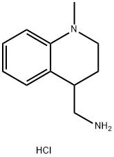 1-(1-methyl-1,2,3,4-tetrahydroquinolin-4-yl)metha
namine dihydrochloride 结构式