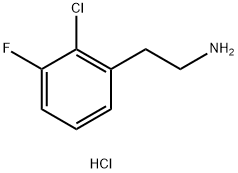2-(2-chloro-3-fluorophenyl)ethan-1-amine
hydrochloride,2613382-89-9,结构式