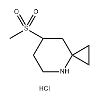 7-methanesulfonyl-4-azaspiro[2.5]octane
hydrochloride 结构式