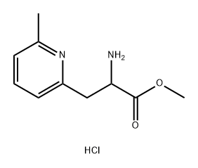 methyl
2-amino-3-(6-methylpyridin-2-yl)propanoate
dihydrochloride 结构式