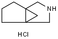 3-azatricyclo[3.3.1.0,1,5]nonane hydrochloride 结构式