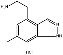 2-(6-methyl-1H-indazol-4-yl)ethan-1-amine
dihydrochloride,2613385-10-5,结构式