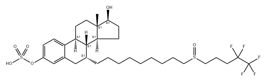 Fulvestrant-3-sulfate Structure