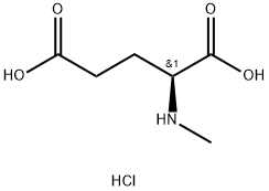 N-METHYL-L-GLUTAMIC ACID HYDROCHLORIDE, 261943-12-8, 结构式