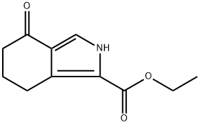 4-氧代-4,5,6,7-四氢-2H-异吲哚-1-甲酸乙酯, 2620551-58-6, 结构式