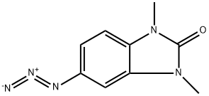 5-azido-1,3-dimethyl-2,3-dihydro-1H-1,3-benzodiazol-2-one 结构式