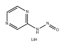 lithium(1+) (E)-(pyrazin-2-yl)diazenolate 结构式