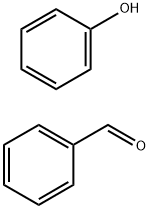 苯甲醛与苯酚的聚合物, 26355-74-8, 结构式