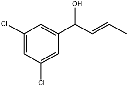 (E)-1-(3,5-dichlorophenyl)but-2-en-1-ol Struktur