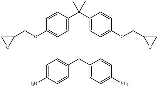 벤젠아민,4,4'-메틸렌비스-,2,2'-[(1-메틸에틸리덴)비스(4,1-페닐렌옥시메틸렌)]비스[옥시란]중합체