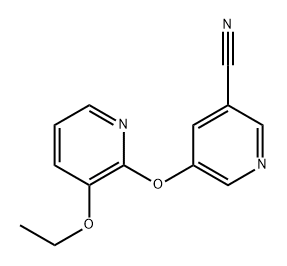 5-((3-乙氧基吡啶-2-基)氧基)烟腈, 2639372-96-4, 结构式
