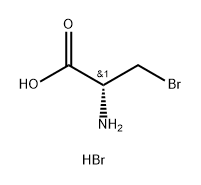 (2R)-2-amino-3-bromopropanoic acid hydrobromide 结构式