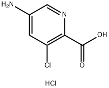5-氨基-3-氯吡啶甲酸盐酸盐, 2639405-60-8, 结构式