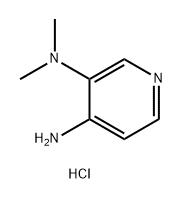 N3 N3-二甲基吡啶-3,4-二胺(二盐酸盐) 结构式