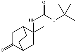 tert-butyl N-{2-methyl-5-oxobicyclo[2.2.2]octan-2-yl}carbamate Structure