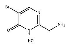 2-(aminomethyl)-5-bromo-3,4-dihydropyrimidin-4-
one hydrochloride,2639418-85-0,结构式