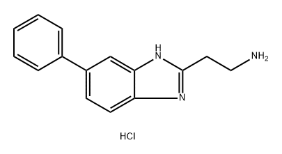 2-(5-phenyl-1H-1,3-benzodiazol-2-yl)ethan-1-amin
e dihydrochloride,2639420-73-6,结构式